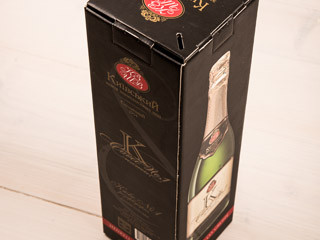 Gift packaging for champagne